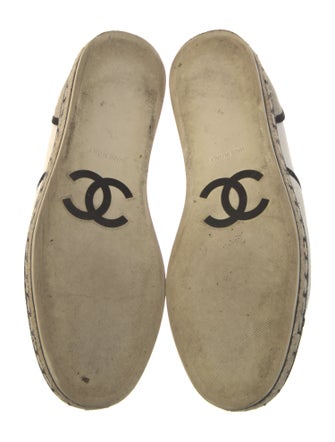 Chanel 2016 Interlocking CC Logo Espadrilles
