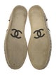 Chanel 2016 Interlocking CC Logo Espadrilles
