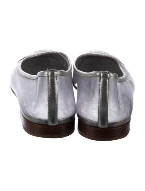 Chanel Interlocking CC Logo PVC Ballet Flats