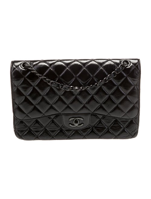 Chanel So Black Jumbo Double Flap Bag