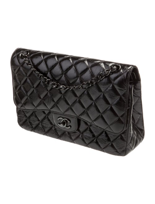 Chanel So Black Jumbo Double Flap Bag