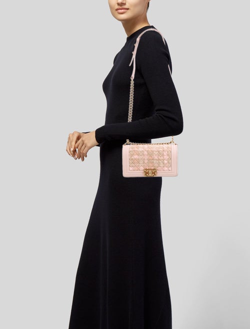 Chanel Medium Tweed Boy Bag