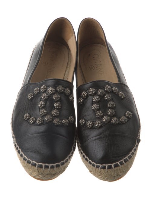 Chanel 2015 Interlocking CC Logo Espadrilles