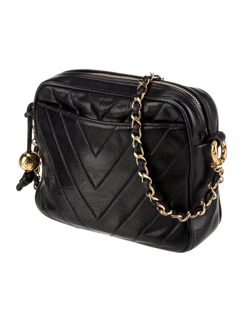 Chanel Chevron Camera Bag