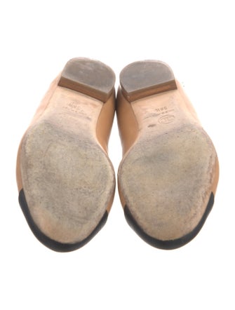 Chanel Interlocking CC Logo Lambskin Ballet Flats