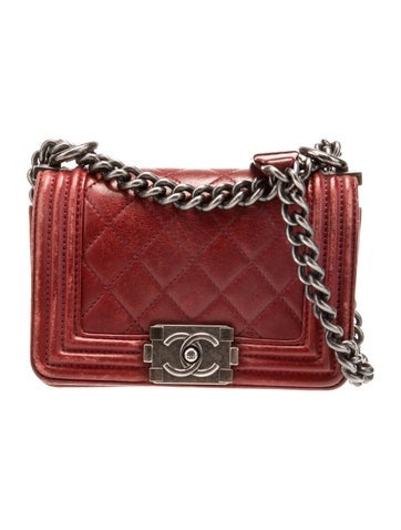 Chanel Crossbody Bags Mini Boy Bag