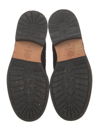 Chanel 2018 Interlocking CC Logo Combat Boots