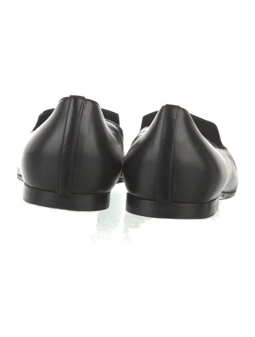 Chanel Interlocking CC Logo Leather Loafers