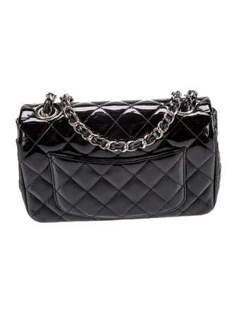 Chanel Classic Patent Rectangular Mini Flap Bag