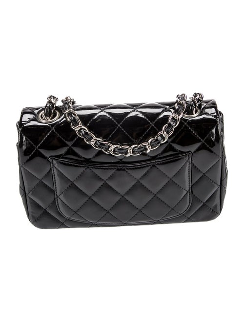 Chanel Classic Patent Rectangular Mini Flap Bag
