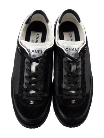 Chanel 2023 Interlocking CC Logo Athletic Sneakers