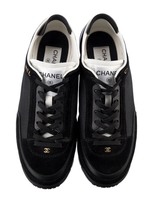 Chanel 2023 Interlocking CC Logo Athletic Sneakers