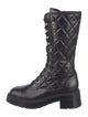 Chanel 2024 Interlocking CC Logo Combat Boots