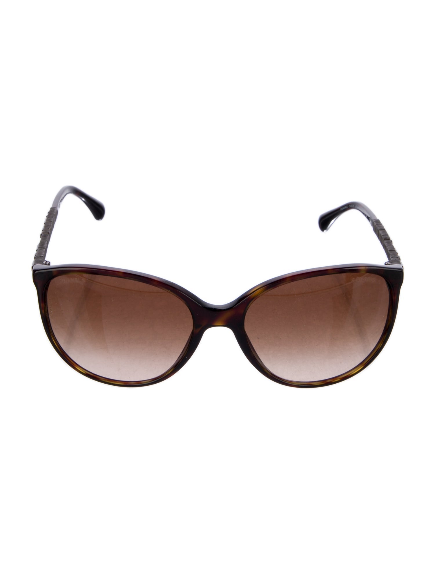 Chanel Interlocking CC Logo Cat-Eye Sunglasses
