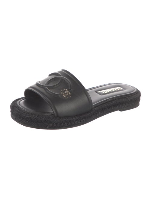 Chanel 2023 Interlocking CC Logo Slides