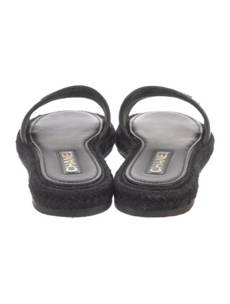 Chanel 2023 Interlocking CC Logo Slides