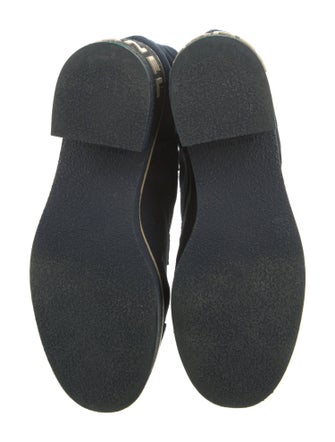 Chanel 2021 Interlocking CC Logo Combat Boots