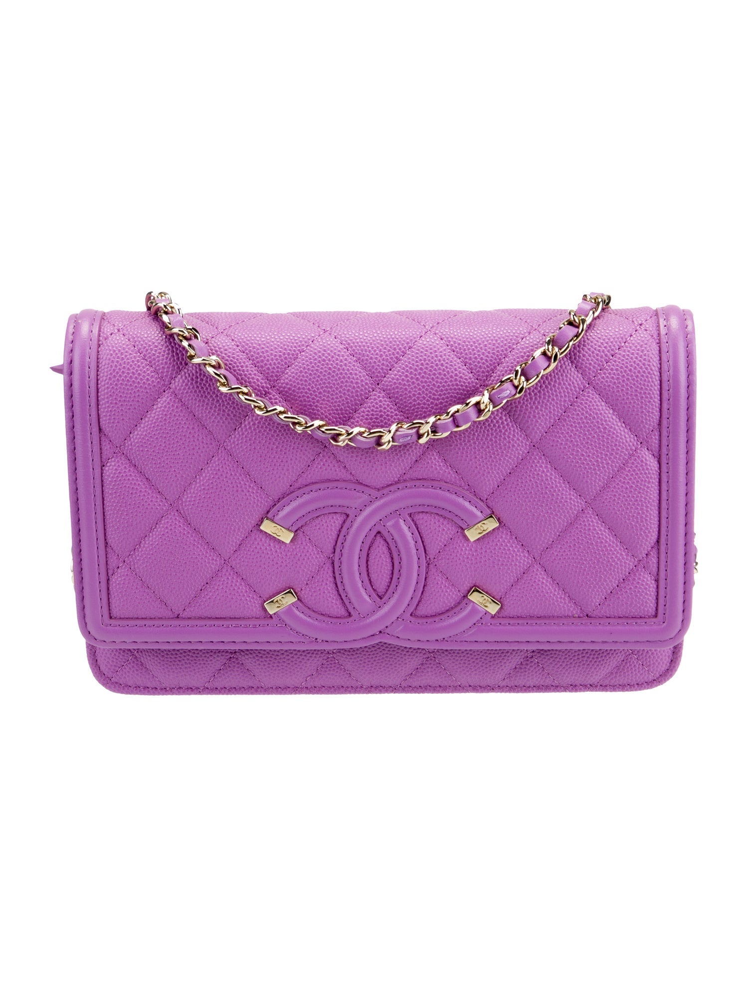 Chanel Filigree Wallet On Chain