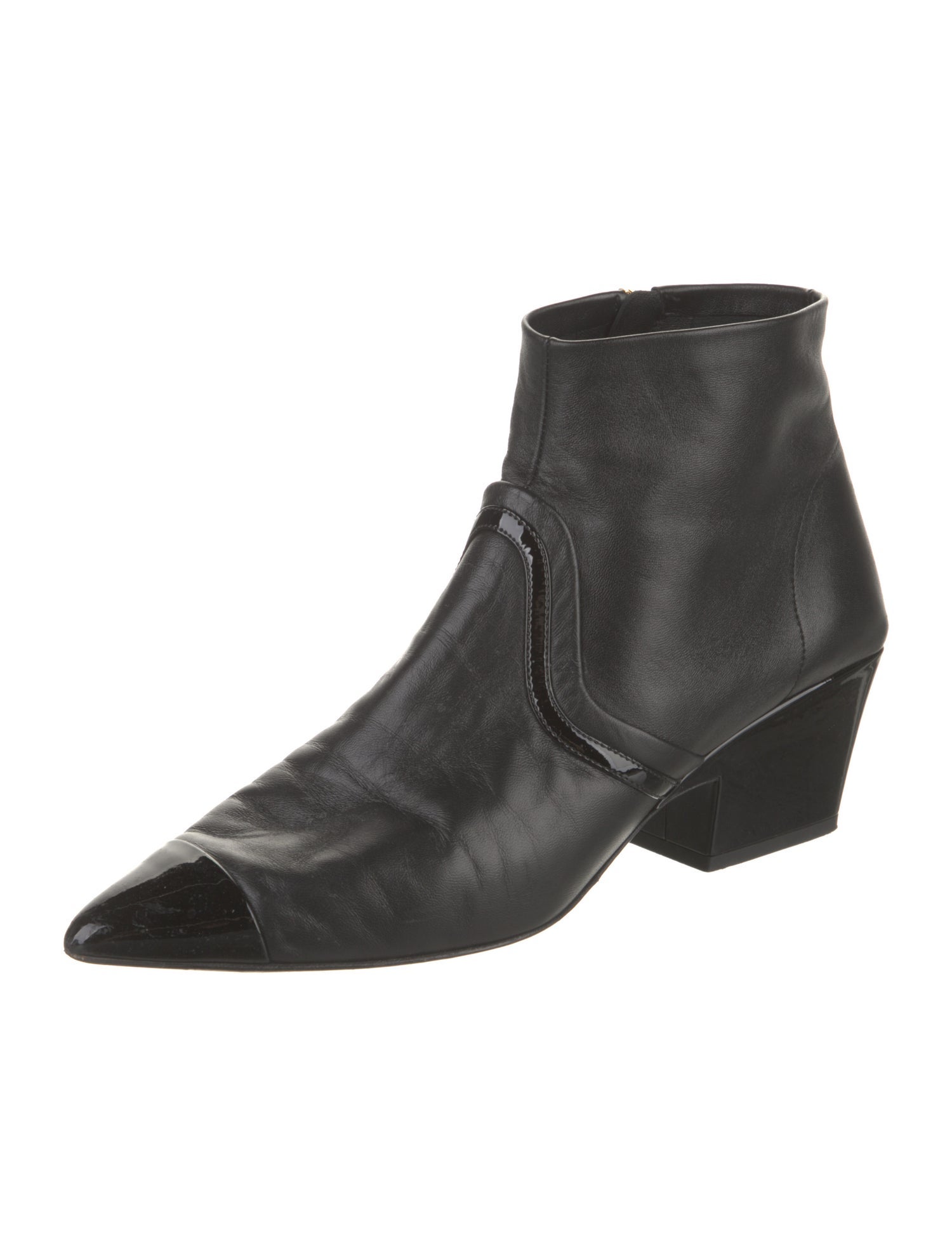 Chanel 2022 Interlocking CC Logo Boots