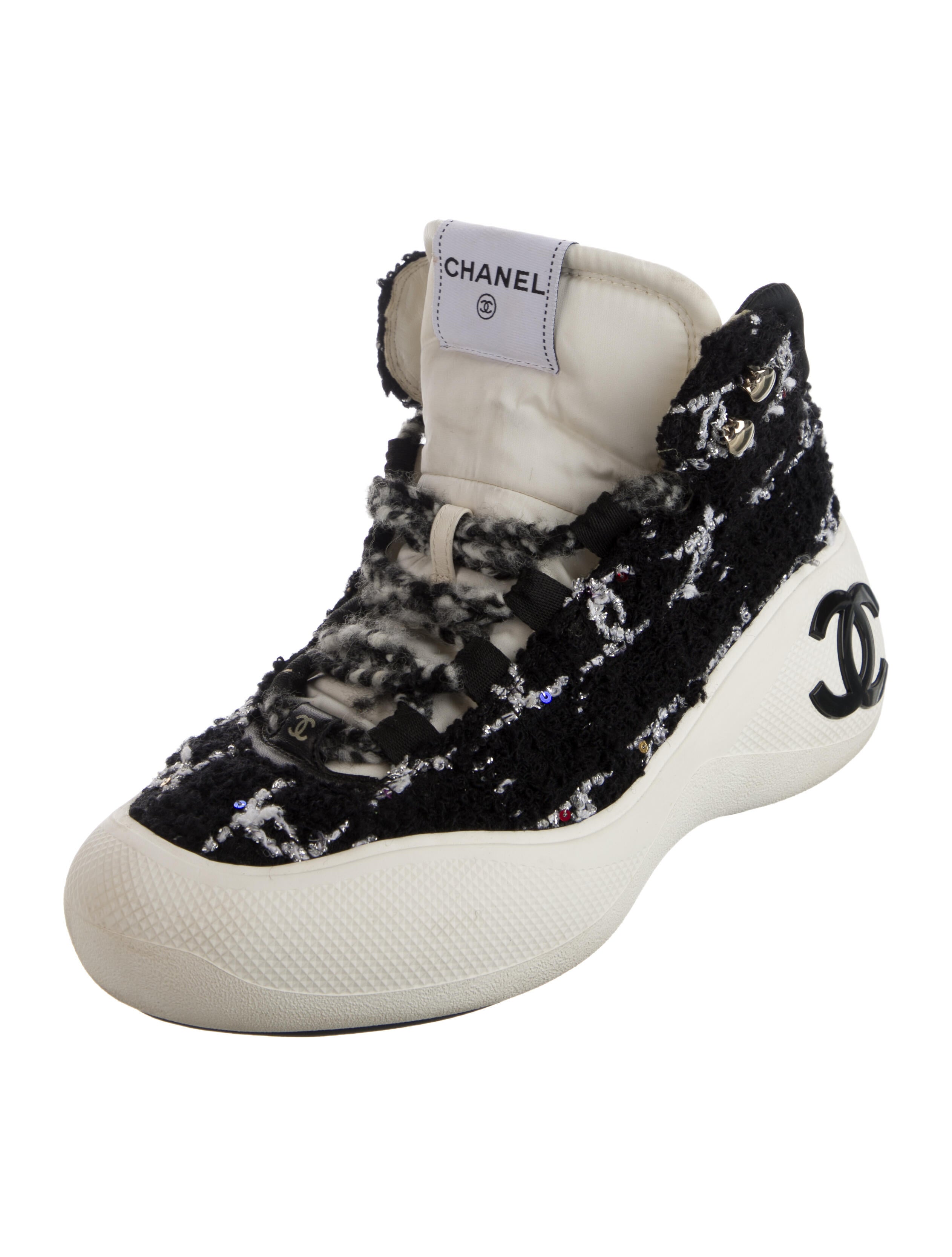 Chanel 2022 Interlocking CC Logo Sneakers