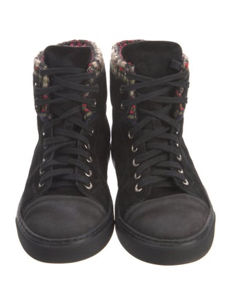 Chanel 2015 Interlocking CC Logo Sneakers