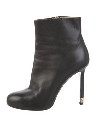 Chanel 2015 Interlocking CC Logo Boots