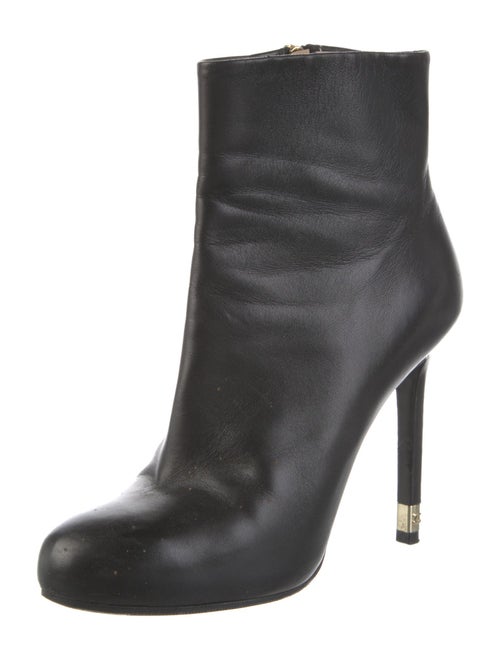 Chanel 2015 Interlocking CC Logo Boots