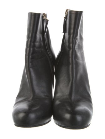 Chanel 2015 Interlocking CC Logo Boots