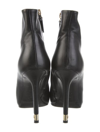 Chanel 2015 Interlocking CC Logo Boots