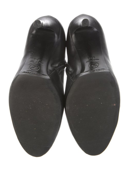 Chanel 2015 Interlocking CC Logo Boots