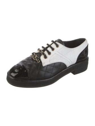 Chanel 2022 Interlocking CC Logo Oxfords