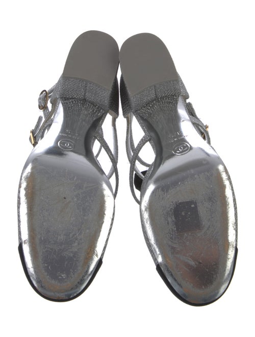 Chanel 2024 Interlocking CC Logo T-Strap Pumps