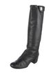 Chanel 2010 Interlocking CC Logo Riding Boots
