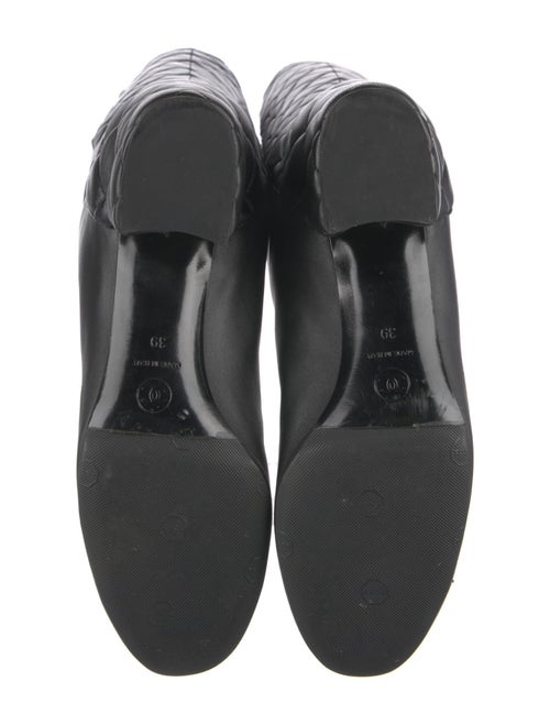 Chanel 2010 Interlocking CC Logo Riding Boots