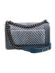 Chanel Medium Denim Chevron Boy Bag
