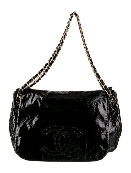 Chanel Rock And Chain Accordion Flap Bag