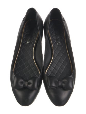 Chanel 2011 Interlocking CC Logo Flats