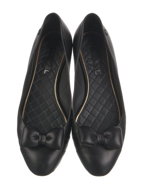 Chanel 2011 Interlocking CC Logo Flats