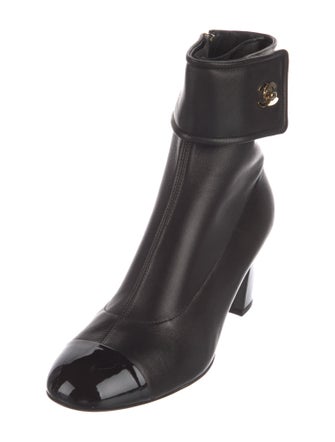 Chanel 2020 Interlocking CC Logo Boots