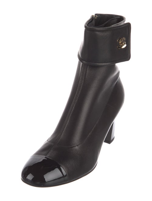 Chanel 2020 Interlocking CC Logo Boots