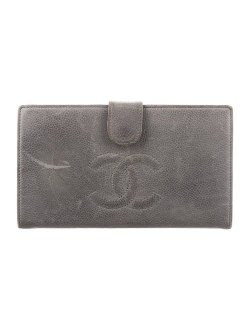 Chanel Vintage Interlocking CC Logo French Purse