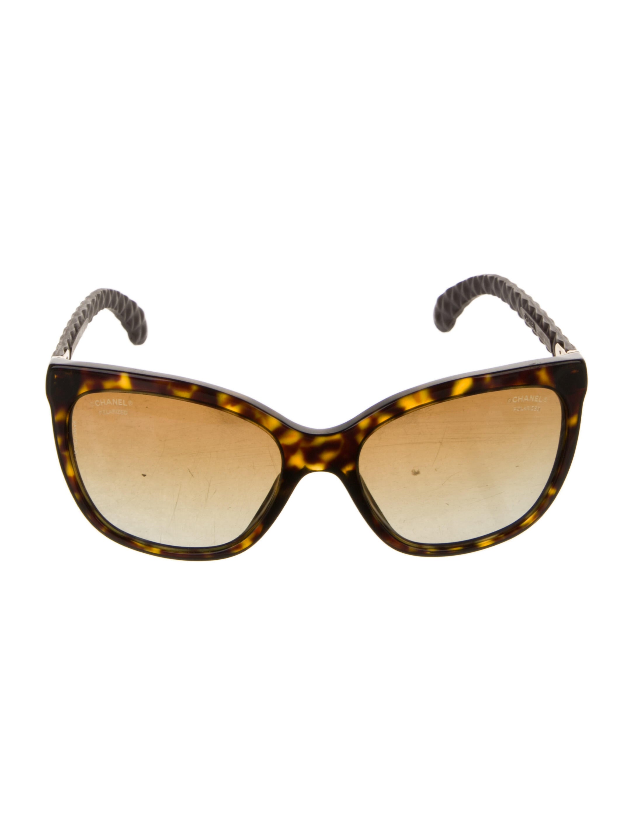Chanel Interlocking CC Logo Cat-Eye Sunglasses