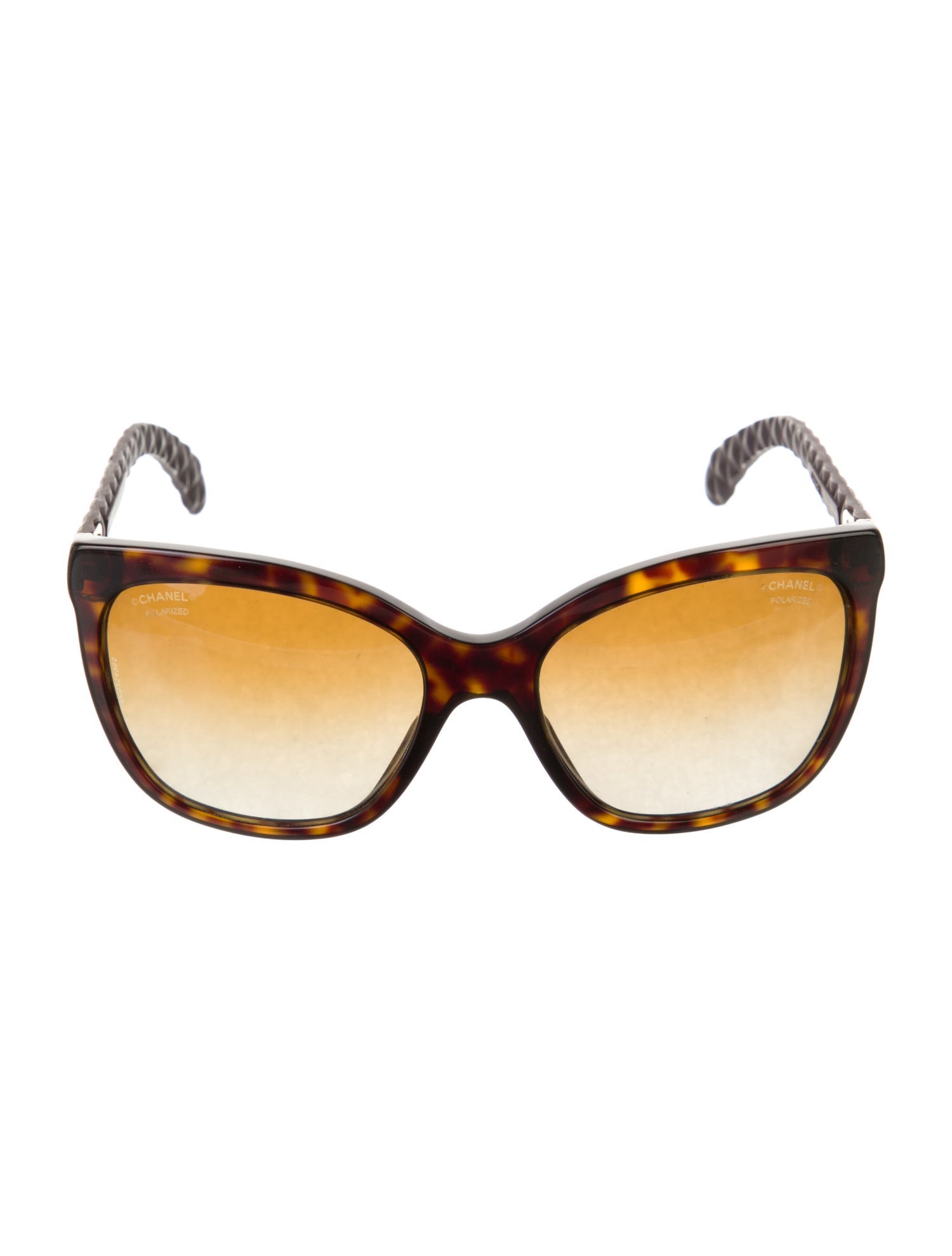 Chanel Interlocking CC Logo Cat-Eye Sunglasses