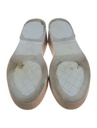 Chanel 2022 Interlocking CC Logo Slides