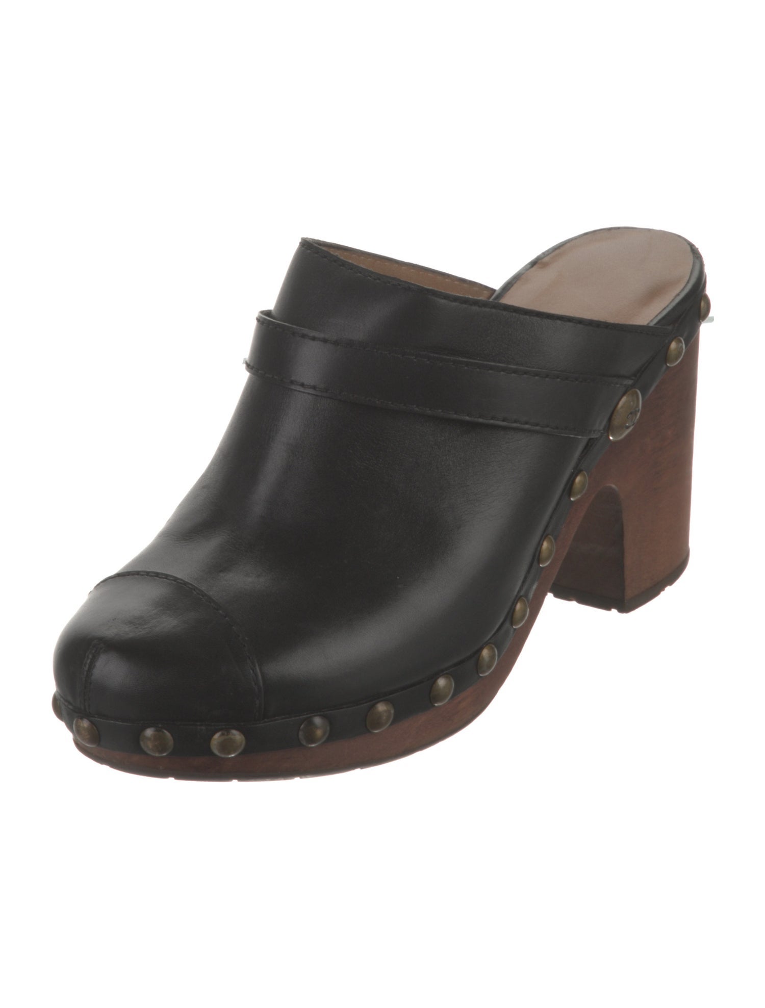 Chanel 2010 Interlocking CC Logo Mules