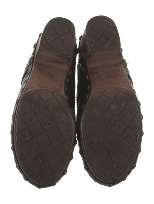 Chanel 2010 Interlocking CC Logo Mules