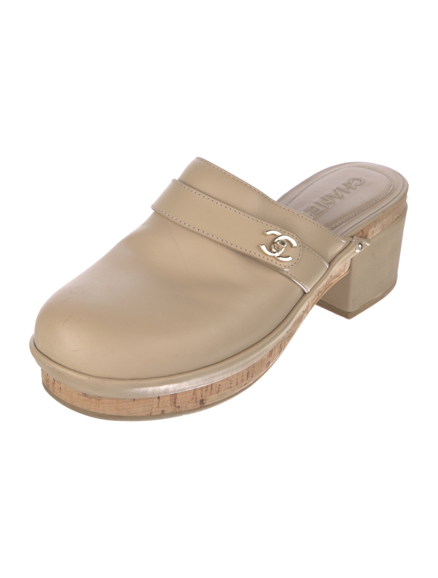 Chanel 2021 Interlocking CC Logo Mules