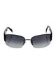 Chanel Interlocking CC Logo Oversize Sunglasses