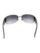 Chanel Interlocking CC Logo Oversize Sunglasses