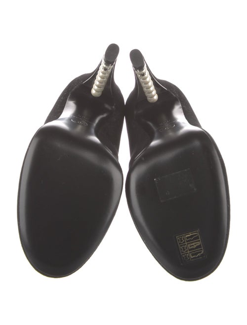 Chanel 2013 Interlocking CC Logo Lace-Up Boots